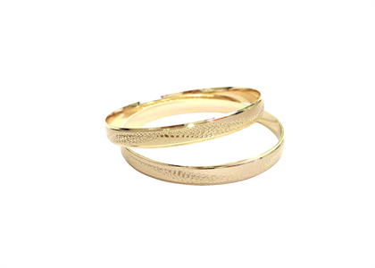 Gold Plated | Laser Bangles